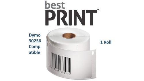 1 roll of 300 large ship 2 5/16&#034; x 4&#034;  for dymo® labelwriter® 30256 compatible for sale