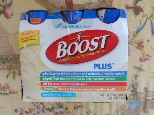 Boost Plus, Very Vanilla, (6) 8oz Bottles