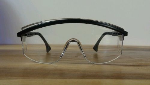 Vintage Adjustable Uvex Safety Glasses Science Hospital Lab Engineer Wood
