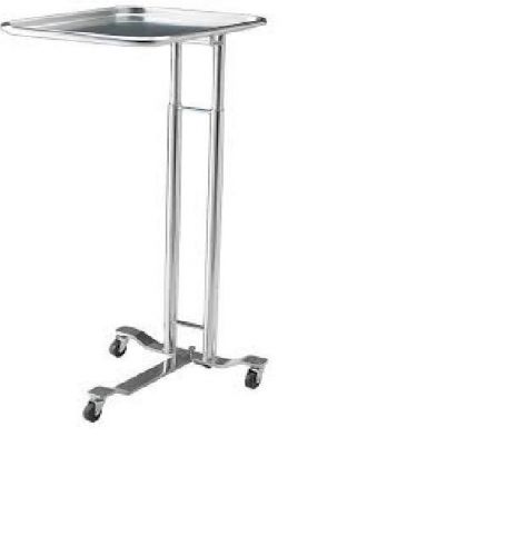 Pedigo P-1069-SS Foot Operated Mayo Stand With (3) 2&#034; Casters New