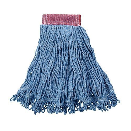 Rubbermaid commercial fgd25306bl00 super stitch mop head, 5-inch headband, for sale