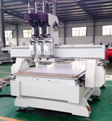 51.1&#034; x 98&#034; three spindle cnc table machine new shopbot router atc 1300 x 2500mm for sale
