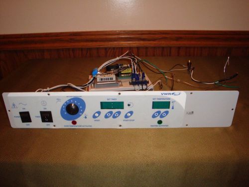 VWR Shel Lab  1350fm/ 1330fm/ 1370fm  Lab Oven Control Panel. 115 V. Excellent