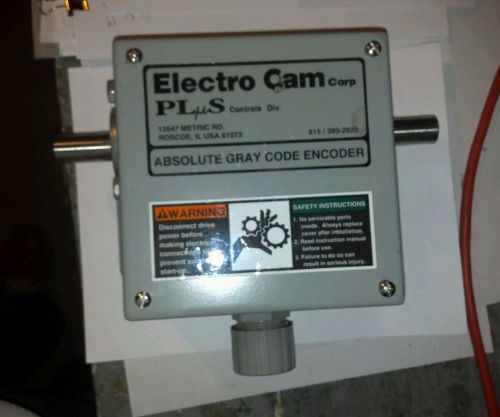 electro cam, cam box, encoder, gray scale, power press.
