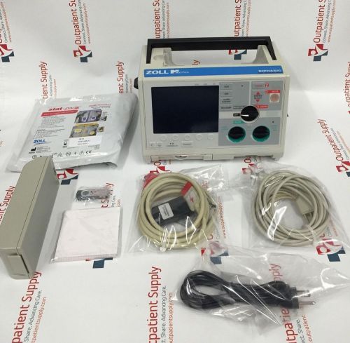Zoll m series biphasic: 3 lead ecg ekg pacing - 6 month warranty lot of 2 for sale