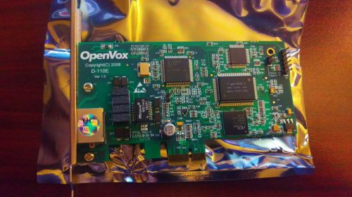 OpenVox D110E 1 Port T1/E1/J1 PRI PCI-Express card