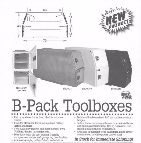 B-Pack Toolbox, 46&#034; H x 24&#034; D x 82&#034; W