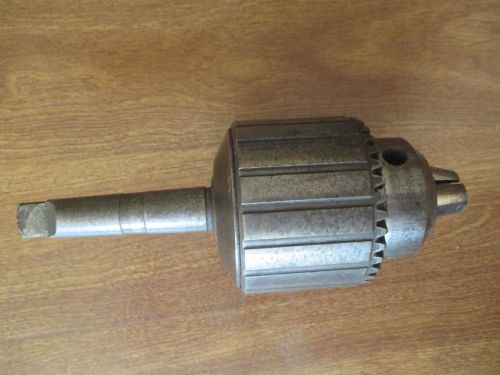 JACOBS 20N SUPER DRILL CHUCK WITH 5MT SHANK 3/8&#034; - 1&#034; CAPACITY