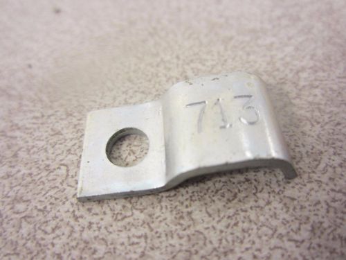 (25 lot) Steel One Hole Midget Straps  NO. 713   NOS
