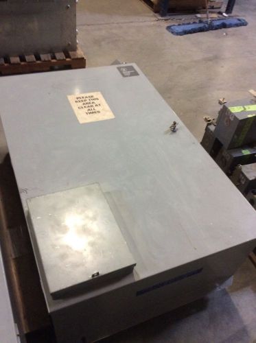 WESTINGHOUSE 600A AUTOMATIC TRANSFER SWITCH 600 AMP ATS