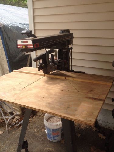 Sears Craftsman Commercial Radial Arm Saw