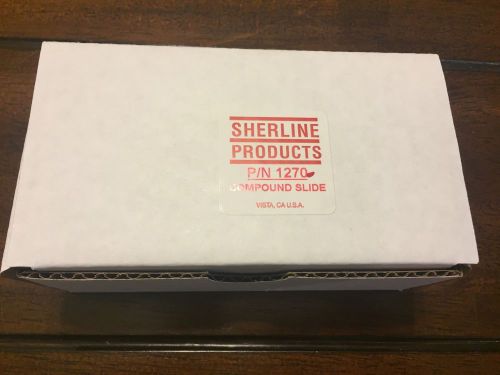 Sherline 1270 Compound Slide inch (Red hand-wheel)