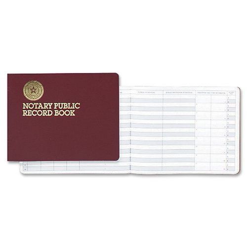 Dome notary public 8 1/2 x 10 1/2 inch 60-page record book (880) each for sale