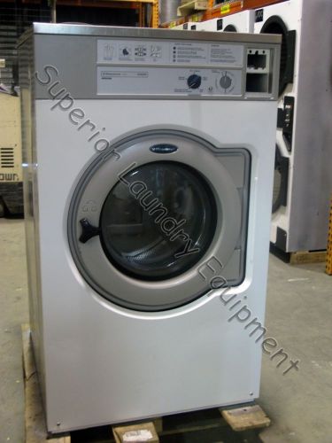 Wascomat W655 Washer, 55Lb, White, Card or Coin ready, 220V, 1Ph, Reconditioned