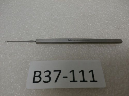 Miltex 18-416 GUTHRIE Fixation Hook 5&#034; Sharp Double prongs Opthalmic Instrument