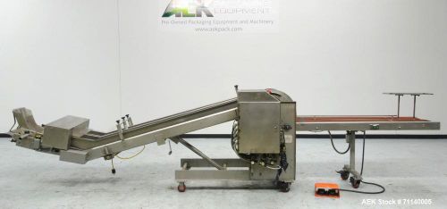 Used- ac horn model dlc dual lane bag collator designed to receive bags from a t for sale