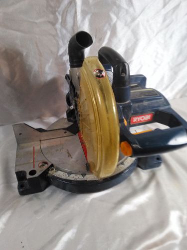 RYOBI CORDLESS 8 1/4 INCH MITRE SAW MS180 USED NO BATTERY WORKS OK CALC SHIPPING