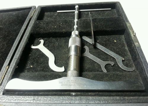 Starrett No. 446B Depth Micrometer Gage Machinist Toolmakers Inspection Tools