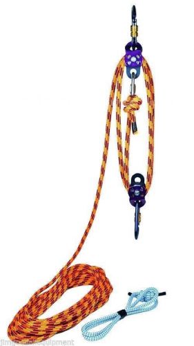 Tree climbers block &amp; tackle kit,5:1 advantage,allows 5&#039;-8&#039; of movement, small for sale