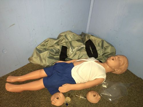 SIMULAIDS PEDIATRIC KYLE CHILD TRAINER MANIKIN AIRWAY CPR EMT ALS PALS NURSE