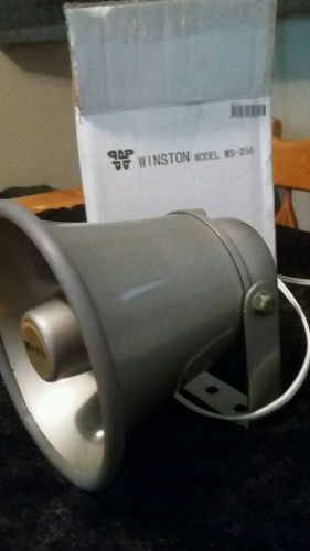WINSTON model  ws -256 6&#034; aluminum horn speaker high power