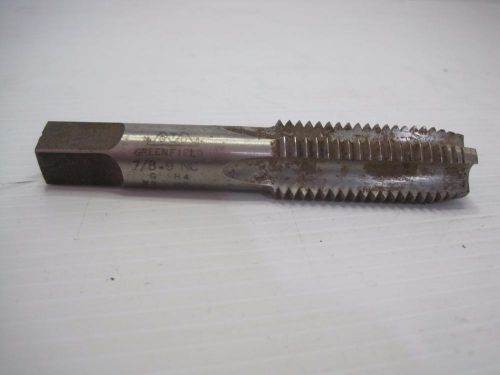 9861 Greenfield 7/8-9 NC Bottom Tap Good Used Condition FREE SHIPPING CONT USA
