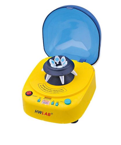 Hwlab® multi-speed desk top mini centrifuge, 1000-12000 rpm adjustable speed for sale