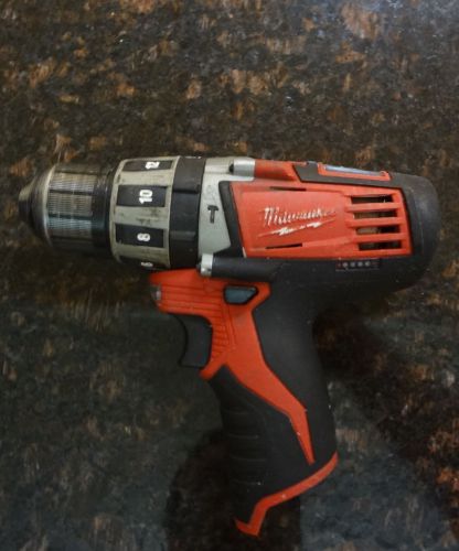 MILWAUKEE M12  HAMMER DRILL 2411-20 ( USED, TOOL ONLY)