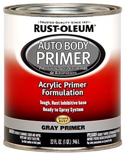 Rust-Oleum 262275 Gray Primer Automotive Auto Body Primer - 32 oz. Rust-Oleum