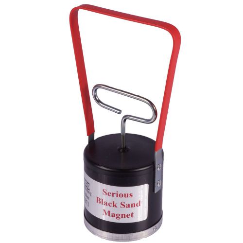 Serious black sand magnet with quick release 9&#034; tall for wet or dry prospecting for sale