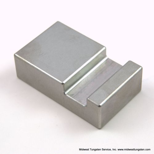 Tungsten Ergonomic Bucking Bar BB-5: 1.67 lbs, Notched Side 3/4&#034; x 1.5&#034; x 2.5&#034;