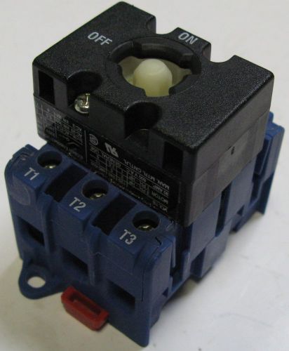 Kraus &amp; naimer 3-pole disconnect switch less handle 32a kg32-k300 usg for sale
