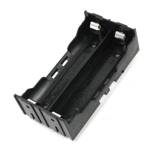 20pcs Black Battery Holder for Double 18650 Rechargeable Li-ion Batteries