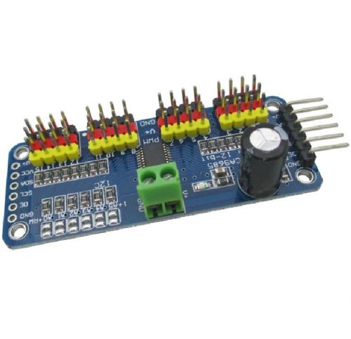 PCA9685 16 Channel 12-bit PWM Servo motor Driver I2C Module For Arduino Robot WC