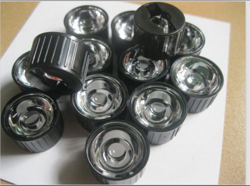 Practical Fine 10pcs x 30° LED Lens for 1W 3W 5W Hight Power LED + Holder New