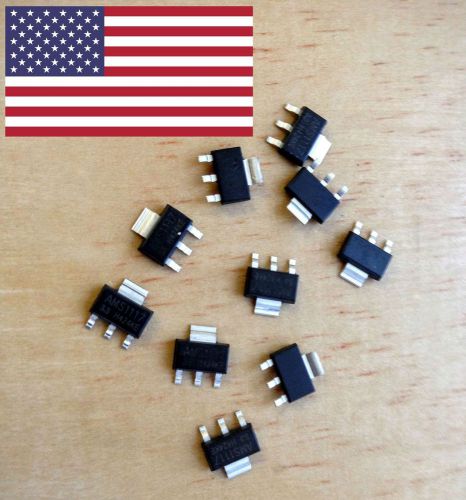 AMS1117 3.3v Voltage Regulator IC SOT-223 H424KE - Pack of 10 - USA Shipping