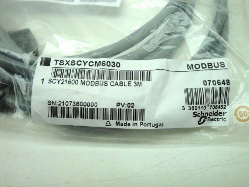 Schneider Telemecanique TSX-SCY-CM6030  Modbus Cable TSXSCYCM6030  SCY21600  NEW