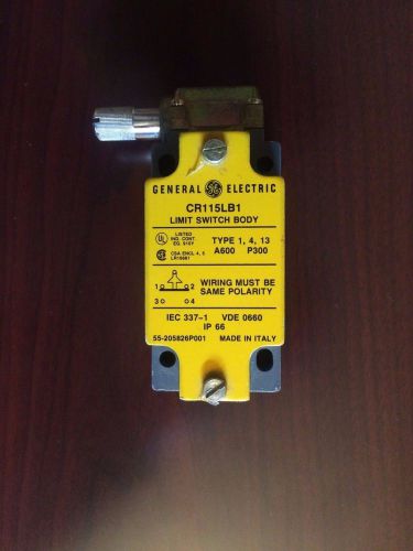 GENERAL ELECTRIC ROTARY LIMIT SWITCH CR115LB1