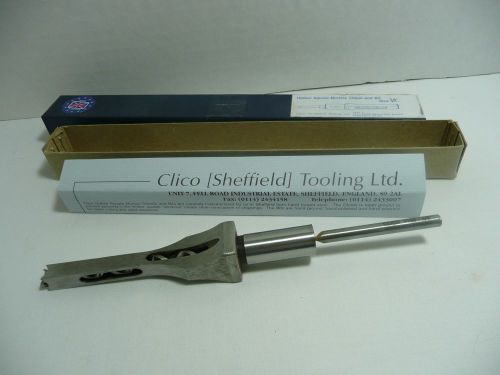 CLICO (Sheffield) Hollow Square Mortice Chisel and Bit 3/8 UNUSED FREE SHIPPING