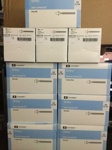 Shiley Inner Cannula XLT 60XLTIN 10 boxes Disposable Covidien Tracheostomy