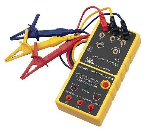 Ideal 61-521 3-Phase Motor Rotation Tester