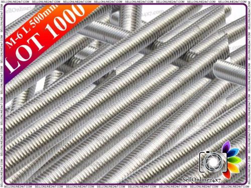 A2 Stainless Steel M8 X 500MM Full Threaded Bar/Rod -Wholesale Lot of 1000