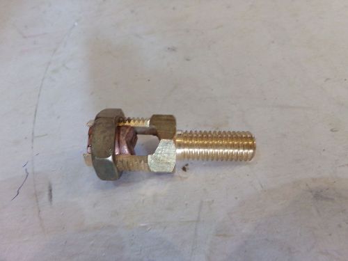 Post split bolt grounding connector 2-3/0 sold, 2-2/0 str - new for sale