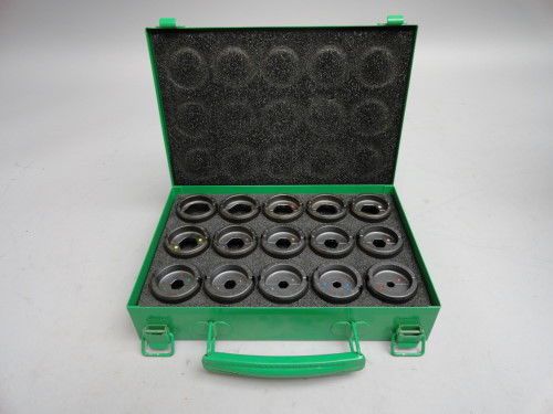 New Greenlee K22S1GL 6 ton crimping dies 8 AWG-600 Kcmil copper connectors