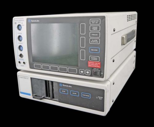 Spacelabs 90603A/90651A Dual-Temperature NIBP Recorder Medical Patient Monitor