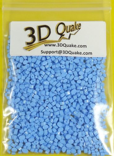 ABS Masterbatch Lt. Blue Colorant Plastic Pellets 3D Printing Injection Molding