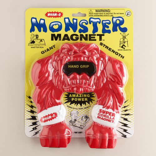 Monster Super Gorilla Giant Horseshoe Magnet - by Wham-o