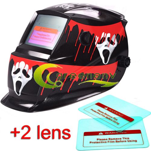 Dementor pro solar auto darkening welding helmet arc tig mig welder mask hood for sale