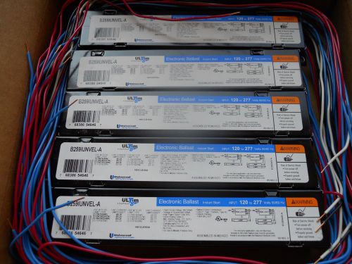 5 electronic ballast universal triad b259iunvel-a for 2 f96t8 8 feet lamps. for sale