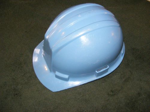 Bullard Polyethylene Blue Plastic Hard Hat With Liner Model 5100